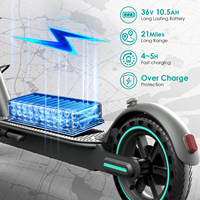 Trottinette Électrique Pliante Intelligente avec Contrôle par Application, Trottinette Urbaine Portable EN17128 UL2272, Vente en Gros pour Distributeurs Professionnels