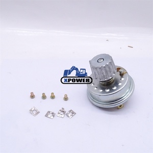 Interrupteur d'allumage et clé de démarrage pour excavatrices E215 E225 E235 E245, pièces électriques pour engins de construction 3K-1650 - Product Image 3