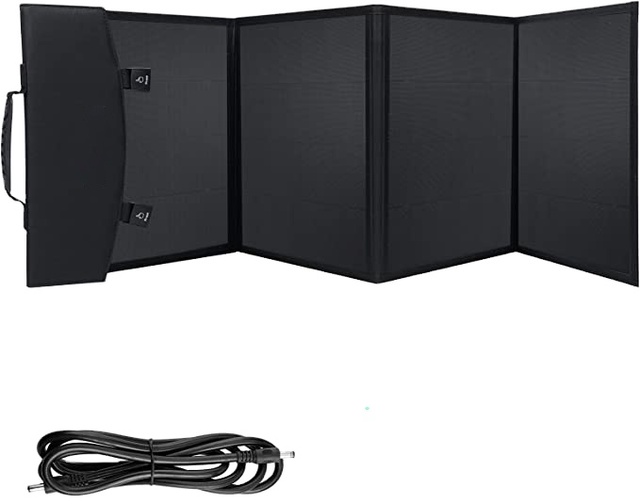 Hot Selling 60W 100W Off-Grid RV Portable Solar Panels for Camping Power Station Change