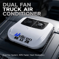 Aire Acondicionado de Techo con Inversor de CC de 12V/24V, Enfriador de Estacionamiento Todo en Uno Holicen HLS-25 2000-2400W para RV, Caravana, Autocaravana
