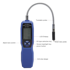 Strumento diagnostico per auto analizzatore rilevatore di olio per liquido freni digitale per il controllo del contenuto di umidità del punto 3,DOT4 o DOT5.1 - Product Image 2