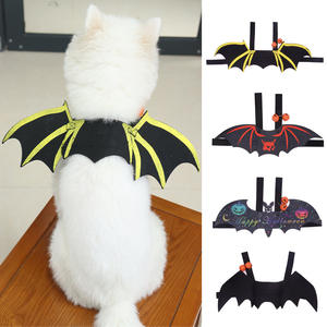 เสื้อผ้าสัตว์เลี้ยง เสื้อผ้าแมว ปีกค้างคาวผ้าสักหลาด ชุดแปลงร่างฮาโลวีน ชุดสุนัข - Product Image 1