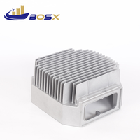 Pièces de précision en aluminium moulé ADC12, dissipateur thermique électronique, échangeur de chaleur, boîtier d'alimentation, dissipateur thermique de chargeur