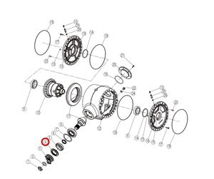 Nouveau joint d'étanchéité d'arbre de transmission principal avant/arrière pour moteur de machine industrielle LGMC compatible 13B1078 avec garantie de 3 ans - Product Image 6