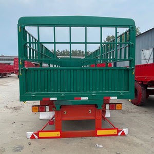 Vente directe d'usine, semi-<span class=keywords><strong>remorque</strong></span> à 3 essieux <span class=keywords><strong>pour</strong></span> le transport de bétail, moutons, porcs et animaux - Product Image 3