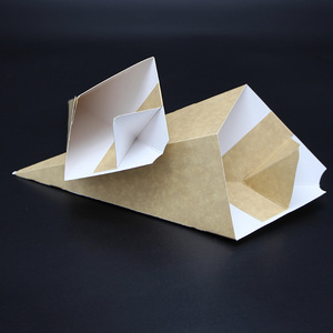 Custom usa e getta <span class=keywords><strong>cucina</strong></span> patatine fritte confezione cibo scatola <span class=keywords><strong>di</strong></span> cartone Kraft - Product Image 4