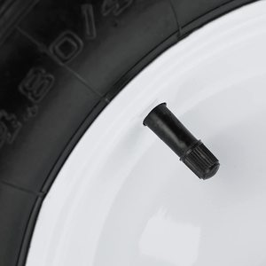 Pneus pneumatiques en caoutchouc pour <span class=keywords><strong>brouette</strong></span> Hanak 16*4.00-8, 16 pouces 4.00-8 avec roulement à billes, jante en <span class=keywords><strong>aluminium</strong></span>, neufs - Product Image 3