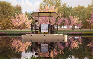 Nouveau bateau de plaisance idéal pour bavarder, faire du tourisme, boire du thé et profiter de la vue - Bateau électrique - Product Image 4