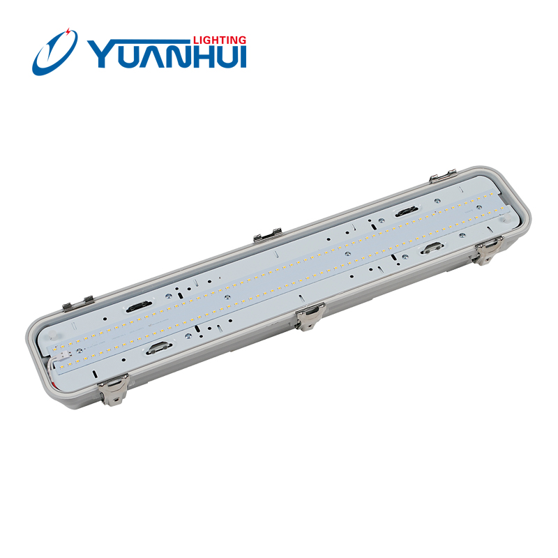 Led Triproof Licht 600Mm IP66 Waterdichte Licht Triproof Licht Led Vapor-Strakke Armatuur Met Emergency