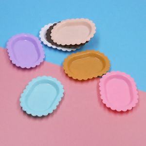 Jouets <span class=keywords><strong>de</strong></span> simulation pour bébé : Mini <span class=keywords><strong>assiette</strong></span> colorée en forme <span class=keywords><strong>de</strong></span> fleur, <span class=keywords><strong>assiette</strong></span> à dîner, <span class=keywords><strong>assiette</strong></span> à gâteau, mini vaisselle pour boutique <span class=keywords><strong>de</strong></span> desserts, jouets familiaux - Product Image 2