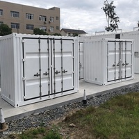 Micro centre de données Plug and Play de qualité supérieure pour les filiales bancaires, 20 et 40 pieds, refroidissement AC N+1, 18 baies 42U empilables