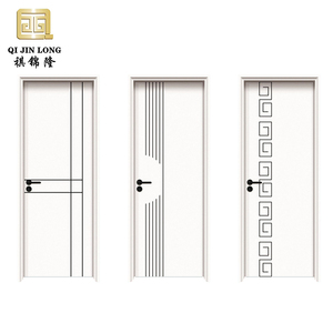 Porte de salle de bain WPC imperméable et durable, vente directe d'usine, pour maisons et appartements - Product Image 1