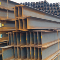 Service de traitement de surface pour poutres en H en acier Q235 pour la construction, laminées à chaud, norme GB