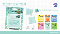Notes autocollantes pop-up imprimées Strange Us Monster avec grand distributeur en blister |   Rechercher des Agents Exclusifs Mondiaux