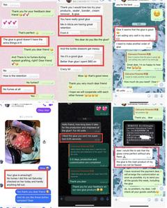 Pegamento de Secado Rápido para Extensión de Pestañas Postizas, Retención <span class=keywords><strong>Fuerte</strong></span> de 5 <span class=keywords><strong>a</strong></span> 7 Semanas, Bajo <span class=keywords><strong>Olor</strong></span> - Product Image 6