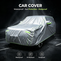 Housse de voiture pliable imperméable en PVC Kaxinfeng avec protection UV, adaptable à toutes les saisons, logo personnalisé imprimé, accessoires de voiture