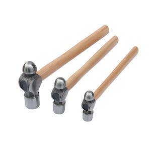 Martillo de cabeza redonda Holy Peak con mango de madera y cabeza de acero de 0.5, 1, 1.5, 2, 2.5, 3 lb para carpintería, instalación y uso doméstico - Product Image 1