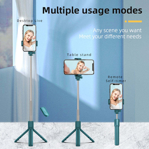 Detachable Wireless Remote Shutter Selfie <b>Stick</b> Foldable Tripod LED Fill <b>Light</b> For Live Video Recording Stand - Product Image 5
