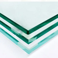 Economical Budget Friendly High Acoustic Insulation Tempered Clear Glass Panels for Office Building Outdoor Staircase Decoration