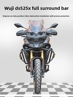Kit de protection complet VOGE DS525X : Barres de protection supérieures et inférieures, plaque de protection moteur, rails anti-chute pour modèles Master/Adventure