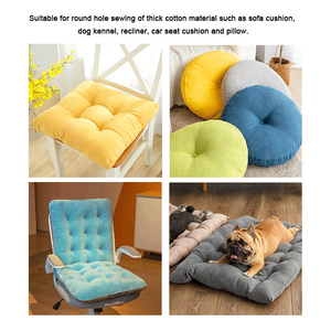 New Single Needle Industrial Throw Pillow Prototype Pet Home Back Round Hole Thick <b>Material</b> Lifting 15MM <b>Sewing</b> Machine - Product Image 5