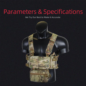 Tactical Chest Rig Holsters High Pressure Hunting Equipment MK4 Lightweight Elastic 5 Slots Universal Fit Polyester - Product Image 5