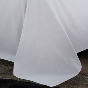 <span class=keywords><strong>Drap</strong></span> <span class=keywords><strong>plat</strong></span> de qualité hôtelière en <span class=keywords><strong>percale</strong></span> 100 % coton 200 fils, style uni, pour usage hospitalier en Chine, vente en gros - Product Image 5