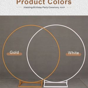 <b>Metal</b> Knot <b>Arch</b> Ironwork Wedding Wpecial Arc-Shaped Arched Support <b>Frame</b> Lawn Ring Flower Stand Circular Props - Product Image 4