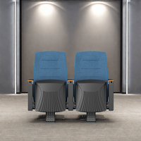 Chaises pliantes modernes en tissu pour théâtres, cinémas et auditoriums - Vente en gros