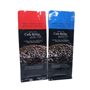 High quality digital print stand up foil pouch coffee bag plastic packaging bags