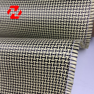 <span class=keywords><strong>Tissu</strong></span> hybride personnalisé en <span class=keywords><strong>Kevlar</strong></span> et carbone pour équipements sportifs légers - Product Image 2