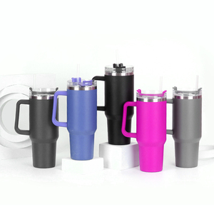 <span class=keywords><strong>Tasse</strong></span> a <span class=keywords><strong>Cafe</strong></span> Sippy Cup Fabricant de gobelets en acier inoxydable 40 oz en vrac Gobelet en acier inoxydable Vaso avec poignée en paille - Product Image 2