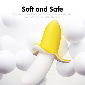 Vibrador de Clítoris con Forma de Banana GF, Estimulador Vaginal de Punto G, Consolador de Silicona, Juguetes Sexuales para Adultos para Mujeres - Product Image 2