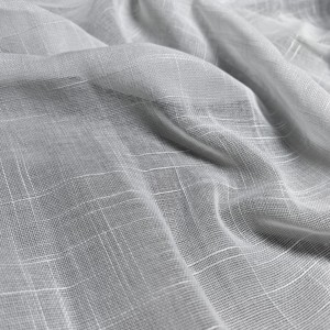 Cortinas de Tul Transparente Estilo Lino, Económicas, Suministro de Fábrica, para la Sala de Estar - Product Image 5