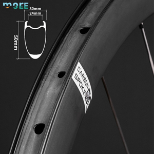 Jeu de roues en fibre de carbone SeeMore 50 mm T1000 + T800, jantes en carbone, rayons aérodynamiques, freins à <span class=keywords><strong>disque</strong></span> en carbone, roues tubeless pour vélo de route - Product Image 6