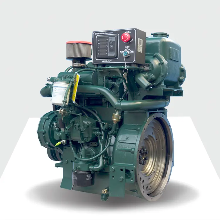 Low noise 1800 rpm vertical shaft diesel engine 70 hp 80 hp cheap diesel engine marine suppliers