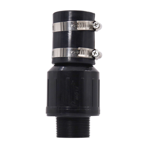 PumpSpy Pompe de puisard silencieuse filetée avec clapet anti-retour (Plastique et Acier Inoxydable) pour <span class=keywords><strong>piscine</strong></span>, <span class=keywords><strong>raccord</strong></span> direct 1-1/2" NPT, sortie PJ230 - Product Image 3