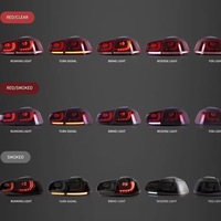 Feux arrière LED, ensemble de feux arrière, 2008-2013, feux arrière séquentiels pour Golf 6 Mk6