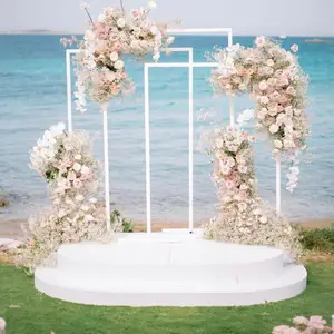 GIGA 1.5m /1.8m/2m artificial flowers arch ways weddings party flower arch frame stand outdoor decoration