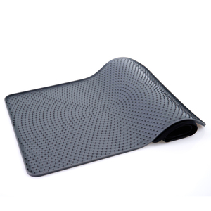 Custom Food Grade Silicone Cat Litter <b>Mat</b>, Waterproof Non-Slip Double Layer Litter Trapper <b>Mat</b> Easy to Clean, OEM/ODM Service - Product Image 1