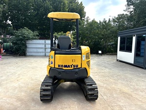 Miniexcavadora Usada de 2 Toneladas, Bomba Hidráulica KYB Komatsu, Excavadora de Orugas Komatsu Pc20, Motor Komatsu, Acoplador Rápido, Martillo Hidráulico - Product Image 2