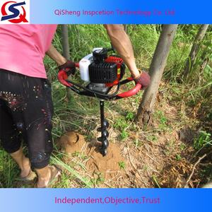 Service d'inspection avant expédition de la machine à tarière terrestre QST FRI avec garantie AQSIQ et rapport en 24 heures dans le ZheJiang - Product Image 2