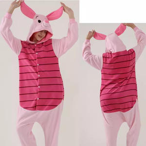 <span class=keywords><strong>Mujer</strong></span> invierno <span class=keywords><strong>Polar</strong></span> Fleece Onesie verde 1 ojo monstruo Sudadera con capucha Cosplay ropa de dormir traje al por mayor para otoño primavera - Product Image 2