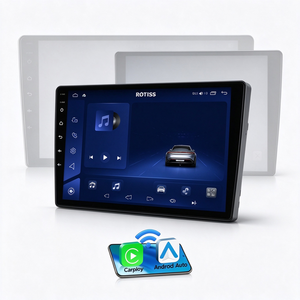 Lecteur d'écran de voiture Ai 9 pouces, autoradios Android, radio auto 7 9 10 pouces QLED, autoradios universels à écran tactile, Carplay - Product Image 1