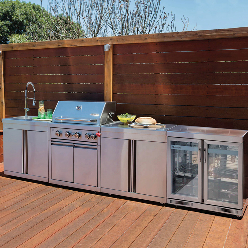 Custom Outdoor Kitchen Garden State Stainless
