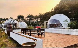 <span class=keywords><strong>Tenda</strong></span> a cupola di lusso con esperienza panoramica e porta in vetro a foglia singola con <span class=keywords><strong>tenda</strong></span> Resort impermeabile per eventi all'aperto di nozze - Product Image 6