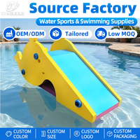 JW-217 Toboggans personnalisés pour maternelles, jeux aquatiques pour enfants, toboggans en forme de baleine, escaliers combinés pour parcs d'attractions