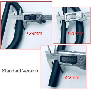 Kaabo-Barra de grifo para manillar de Wolf X Wolf Warrior <span class=keywords><strong>II</strong></span> Wolf <span class=keywords><strong>King</strong></span> <span class=keywords><strong>GT</strong></span> Pro Plus Pro + Scooter eléctrico de 10 pulgadas y 11 pulgadas - Product Image 4