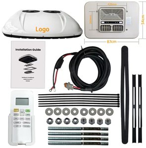 Nouveau climatiseur de toit 12V 24V pour camion et remorque, refroidisseur de toit électrique pour voiture de stationnement - Product Image 4