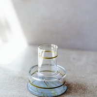 Set de Mayim Achronim de Lucite Personalizado, Regalo para Bodas, Shabat, Rosh Hashanah, Sukkot, Purim y Festividades Judías